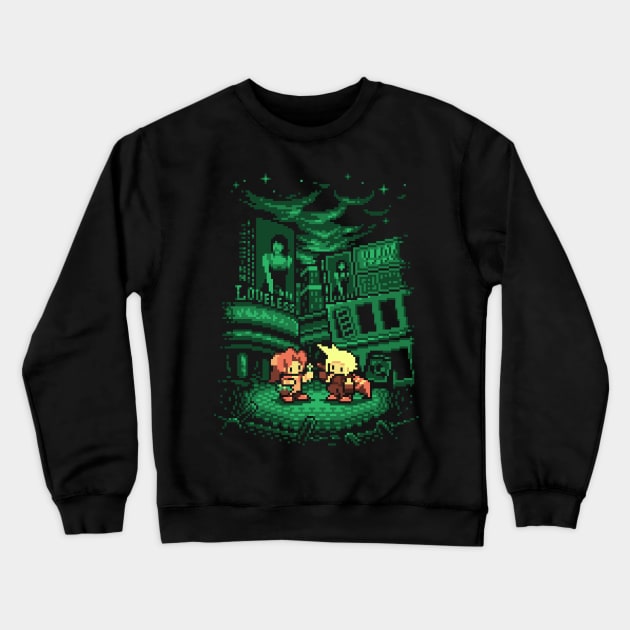 First meeting Crewneck Sweatshirt by Pixeleyebat